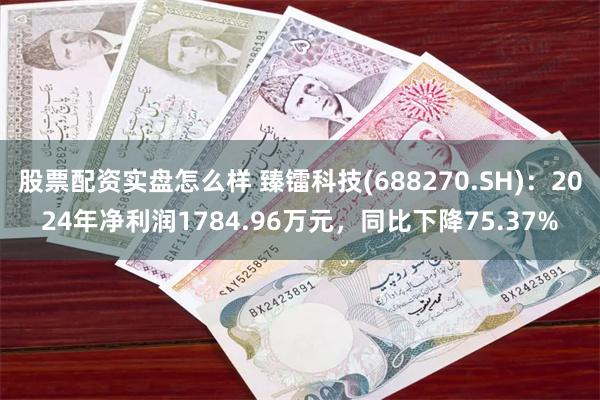 股票配资实盘怎么样 臻镭科技(688270.SH)：2024年净利润1784.96万元，同比下降75.37%