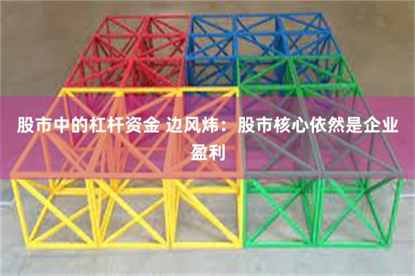 股市中的杠杆资金 边风炜：股市核心依然是企业盈利