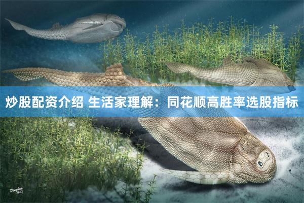 炒股配资介绍 生活家理解：同花顺高胜率选股指标