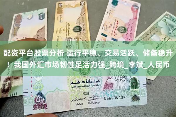配资平台股票分析 运行平稳、交易活跃、储备稳升！我国外汇市场韧性足活力强_跨境_李斌_人民币