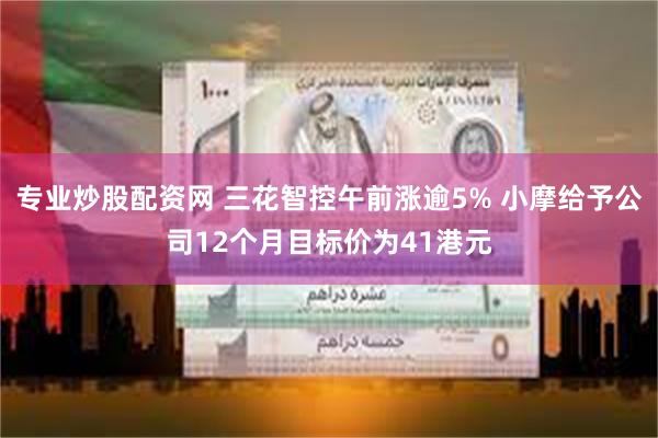 专业炒股配资网 三花智控午前涨逾5% 小摩给予公司12个月目标价为41港元