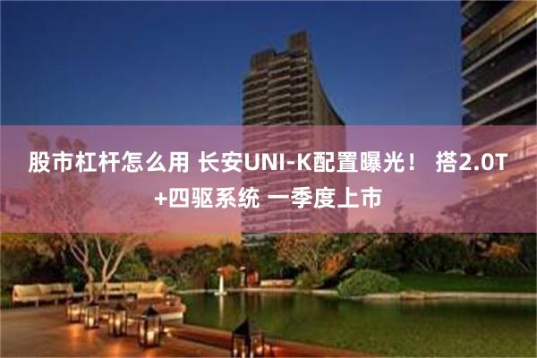 股市杠杆怎么用 长安UNI-K配置曝光！ 搭2.0T+四驱系统 一季度上市